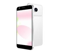 DEMANN GMBH Déverrouillez votre téléphone, écran de 5,0 pouces, 2 Go de RAM + 16 Go de ROM/TF 128 Go, double caméra 2 MP + 8 MP, prise en charge du réseau 4G, double SIM, convient aux débutants (blanc