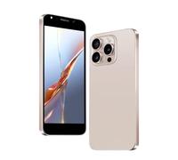 DEMANN GMBH Téléphone déverrouillé, écran de 5,0 Pouces, 2GB RAM + 16GB ROM/TF 128GB, 2MP + 2MP Double Appareil Photo, Support 4G LTE FDD TDD, Double Carte SIM, idéal pour Les débutants. (25gold)