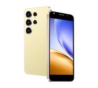 DEMANN GMBH Téléphone déverrouillé, écran de 5.0 Pouces, 2GB RAM + 16GB ROM/TF 128GB, 2MP + 2MP Double caméra, Support 4G LTE FDD TDD, Double Carte SIM, idéal pour Les débutants. (Gold)