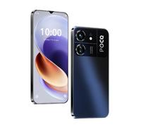 DEMANN GMBH Téléphone déverrouillé, écran de 6,3 Pouces, 2GB RAM + 16GB ROM/TF 128GB, 2MP + 8MP Double caméra, Support 4G LTE FDD TDD, Double Carte SIM, idéal pour Les débutants. (Light Black)