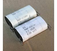 Démantèlement EC 500V DC 3.3UF condensateur audio sans électrode de pied de cuivre grossier 1 pièces Appareils électroniques