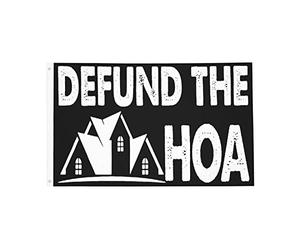 Démanteler L'Association De Copropriétaires (Une Blague) Bannière Décoratif Drapeaux Solide Garden Flag Pour Balcon Extérieur Maison 90X150Cm