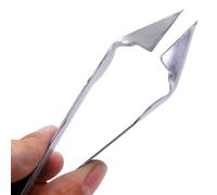 Démaquillant pour les yeux aux fruits - Clip de fournitures de coupe de cuisine - Outils de cuisine d'de dissolvant de d'ananas en métal d'éplucheur d'oeil pour la maison ou dehors