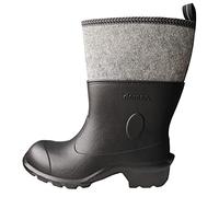 demar. BDFILCOK 39-47 Bottes en feutre Bottes de travail Chaussures d'hiver en caoutchouc Taille 39-47, Noir , 43 EU