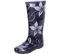 Demar Bottes en caoutchouc bottes de pluie Hawai Lady, fleurs, 39 EU