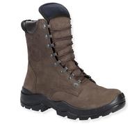 DEMAR Forest Ranger Chaussures de randonnée en cuir Bottes de chasse Chaussures d'extérieur Bottes thermiques, marron, 40 EU