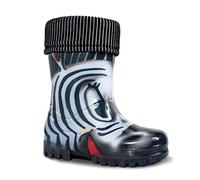 demar. Kinder Gummistiefel gefüttert TWISTER LUX (28/29, Pony) (zebra, numeric_26)