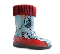 DEMAR Kinder Gummistiefel gefxfcttert TWISTER LUX (28/29, Elefant)