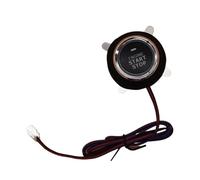 Démarrage Commutateur 1 bouton poussoir de démarrage et d'arrêt de moteur de voiture de remplacement automatique, entrée sans clé, interrupteur d'allumage et de démarrage allumage Moteur bouton