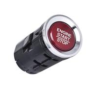 Démarrage Commutateur allumage Moteur bouton Bouton poussoir de démarrage et d'arrêt pour Honda X-RV HRV FIT City Jade Odyssey 2015 2016 2017, interrupteur d'allumage du moteur rouge