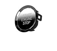 Démarrage Commutateur Bouton de démarrage et d'allumage du moteur de voiture, interrupteur d'arrêt, Convient pour BMW Z4 G29 G20 X5 G05 X7 G07 G14 G15 G16 X3 G01 F97 allumage Moteur bouton(Black)