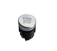 Démarrage Commutateur Convient pour Audi A6 C7 A7 RS6 RS7 4G1 905 217 A Bouton de démarrage et d'arrêt du Moteur Interrupteur chromé Ignition Starter pour Voiture，