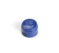 Démarrage Commutateur Couvercle de bouton de démarrage et d'arrêt du moteur, 3 à 1 pièces, pour BMW Série 5/6/7 F06 F07 F10 F01 F30 2009-2015 Bouton De Démarrage(Model B Blue)
