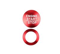Démarrage Commutateur Ignition Starter pour Voitu Couvercle de bouton de démarrage et d'arrêt du moteur pour Grand Cherokee 2014-2021, accessoires de garniture