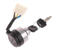Démarrage Commutateur Ignition Starter pour Voitu Générateur diesel à essence à 6 fils, interrupteur de verrouillage de clé de démarrage d'allumage à gaz, interrupteur de démarrage d'allumage