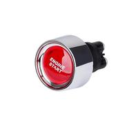 Démarrage Commutateur Ignition Starter pour Voitu Interrupteur de démarrage et d'allumage 12 V 50 A 3 broches SPST, bouton-poussoir momentané sans clé, pour voitures(Red)