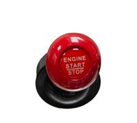 Démarrage Commutateur Levier à bascule de démarrage de voiture, bouton de démarrage à une touche, décoration de Joystick rétro, accessoires d'intérieur automobile Bouton De Démarrage(Red)