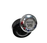 Démarrage Commutateur Levier à bascule de démarrage de voiture, bouton de démarrage à une touche, décoration de Joystick rétro, accessoires d'intérieur automobile Bouton De Démarrage(WHITE)