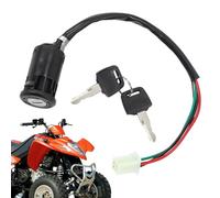 Démarrage des clés de, du démarrage par e - Accessoires de voiture Allumage de e scooter électrique,Bouton de démarrage électrique d'allumage de moto, pour ATV, Dirt Pit, moto,