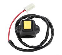 Démarrage pour moto Interrupteur Klaxon ABS Démarrage pour(Yellow)
