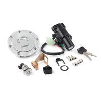 Démarrer Compatible Avec Pour CBR1100XX 1997 1998 1999 2000 2001 2002 2003 Serrure Moto Bouchon Réservoir D'essence Serrure Réservoir Jeu Clés