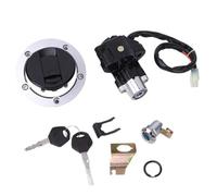Démarrer Compatible Avec Suzuki Pour GSXR1000 2003 2004 2005 2006 2007 Ensemble Serrure Et Couvercle Pour Bouchon Réservoir D'essence Moto Accessoires