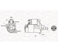 Démarreur 063721096010 MAGNETI MARELLI pour MAZDA PEUGEOT
