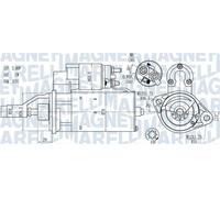 Démarreur 063721114010 MAGNETI MARELLI pour AUDI A8 D2 A6 C5 A4 B5 A4 B5 Avant