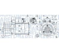 Démarreur 063721491010 MAGNETI MARELLI pour NISSAN RENAULT RENAULT TRUCKS