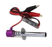 Démarreur à lueur, allumage électronique 6-24 V pour voitures télécommandées 1/10 1/8 pour moteur nitro, pièces de rechange (violet)