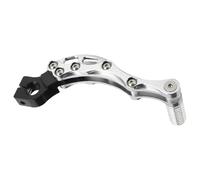 Démarreur à Rappel 1pc universel moto coup de pied démarreur levier pédale 13mm pour 50cc 110cc 125cc 150cc 250cc Tirez Démarreur Moto(Silver)