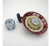 Démarreur à rappel avec pièce de réparation de tasse à bride adaptée for Honda GX160 GX200 chinois 168F 168 5.5HP 6.5HP pièces de moteur de générateur