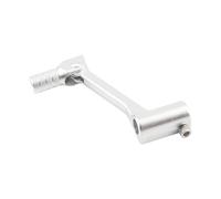 Démarreur à Rappel Levier de changement de vitesse pour moto, adapté pour Suzuki 125 140 150 250cc ATV Pit Dirt Bike, accessoires universels de Motocross Démarreur Électrique(Silver)