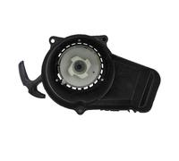 Démarreur à rebond en alliage avec vis pour 2 temps 47cc 49cc Pocket Coolster SSR SX50 Mini Dirt Bike Quad ATV Noir