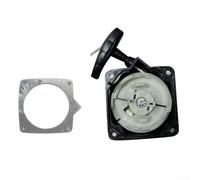 Démarreur à rebond pour moteurs de tondeuse à gazon et débroussailleuse 33 cc à 52 cc Pièce de rechange adaptée pour débroussailleuse et outils électriques de jardin (démarreur + joint)