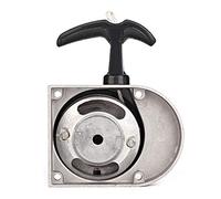 Démarreur à Tirer, Kit de Démarrage à Tirer en Alliage d'Aluminium pour Vélos Motorisés 49cc 50cc 60cc 66cc 70cc 80cc 2 Temps