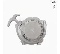 Démarreur à tirette Compatible avec 1E48F 48F 63cc 6300, tarière de terre, pelle à trous, pièces de moteur à 2 temps(2 PIECE)