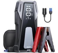 Démarreur Batterie de Voiture 23800mAh, Booster de Démarrage de Voiture 4000A pour Tous Les Moteurs à Essence ou Diesel 10,0L