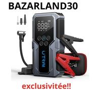 Démarreur Batterie Voiture - BAZARLAND30 - UTRAI - 5000A - Gonfleur 150PSI - 6-en-1