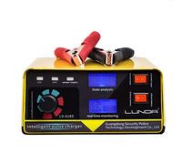 Demarreur Batterie Voiture, DéMarreur Batterie Voi 240W 12V / 24V 6 400AH 20A Chargeur de Batterie Automatique Auto Moto Batteries Alimentation Accessoires Voiture