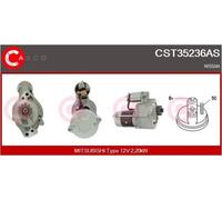 CASCO Démarreur 2.20 Kw pour Nissan Pathfinder III 2.5 DCI 4WD NP300 Navara
