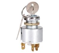 Démarreur d'allumage de voiture 12 V - Bouton de puissance multi-usages, ensemble de clé de cylindre | Remplacement du véhicule tracteur pour camion, mécanisme de verrouillage de sécurité anti -fu