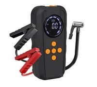 Démarreur de batterie 2-en-1 - AVIZAR - 6000mAh - 14,8V - Compresseur d'air - Lampe LED