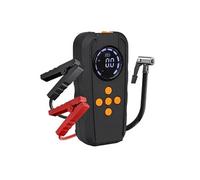 Démarreur de Batterie Auto avec Compresseur d'Air et Lampe LED 6000mAh 14.8V Avizar Noir