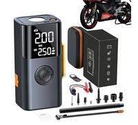 Démarreur de Batterie avec Compresseur d'air,Chargeur De Démarrage Electrique 10000mAh pour Véhicules - Compresseur d'air pour Pneus sans Fil,pour Voitures Moto Camping Voyage Garage