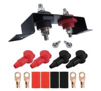 Démarreur de batterie avec connexion facile aux bornes - Démarreur de démarrage facile à transporter avec kit de connexion pour une utilisation multifonction du véhicule - Connecteur de bornes de