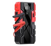 Démarreur de Batterie de Voiture Intelligent avec Pinces Anti-Court-Circuit, Bloc d'alimentation d'urgence Portable & Chargeur - Adapté aux Voitures, camions et SUV