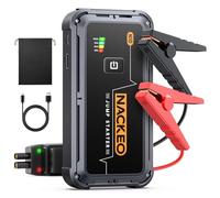 Démarreur de Batterie de Voiture Portable booster de batterie 12 V, boîtier de démarrage portable, batterie externe et câble de démarrage rapide pour voitures, motos, SUV, camping-cars, camions et bat
