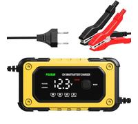 Démarreur de Batterie pour Voiture - Booster de Batterie Portable - Appareil Performant avec Écran LCD 12 V pour Voiture Camion Moto Garage Extérieur Urgence Routière