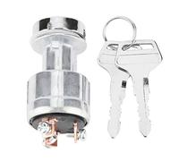 Démarreur de commutateur d'allumage universel KIMISS avec 2 clés pour 12 V/24 V voiture moto bateau interrupteur démarrage serrure